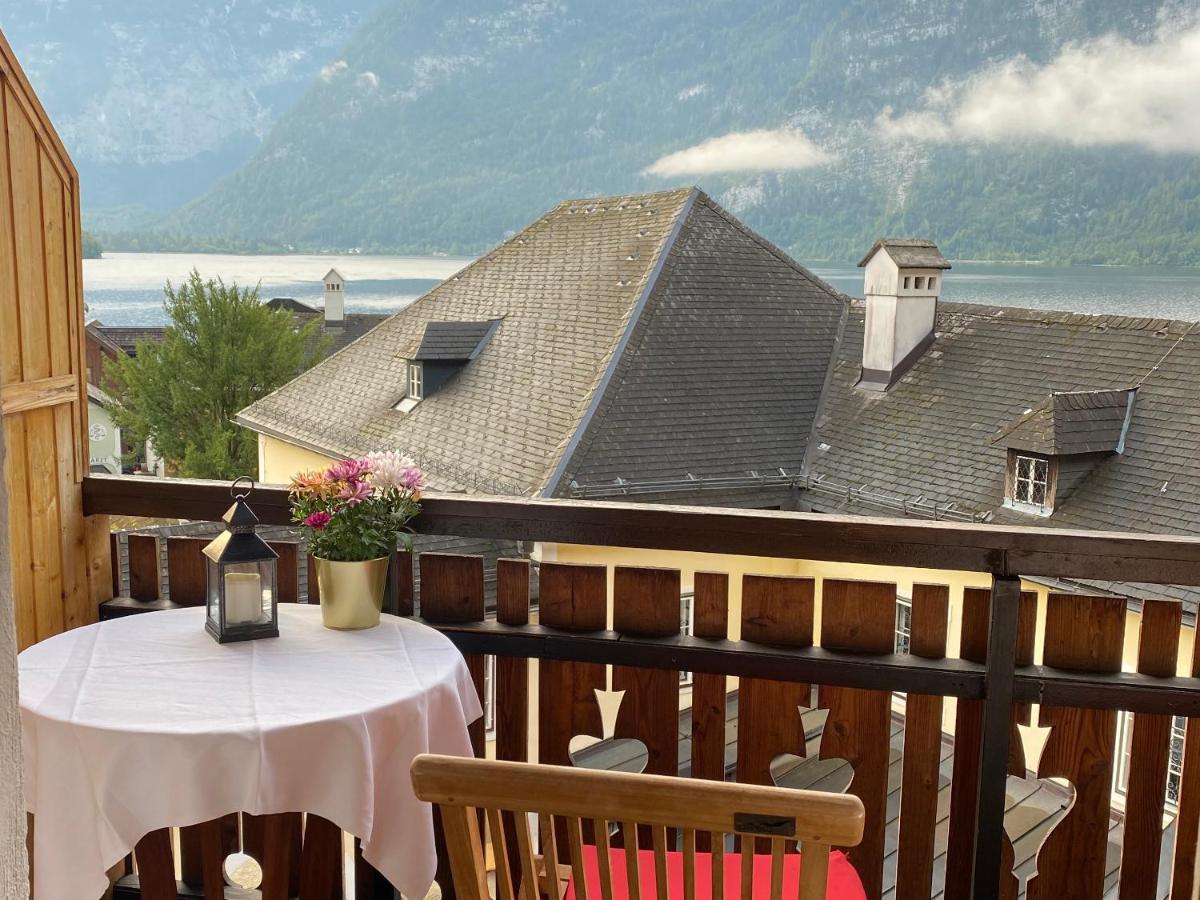 Pension Leopoldine Hallstatt Exteriör bild